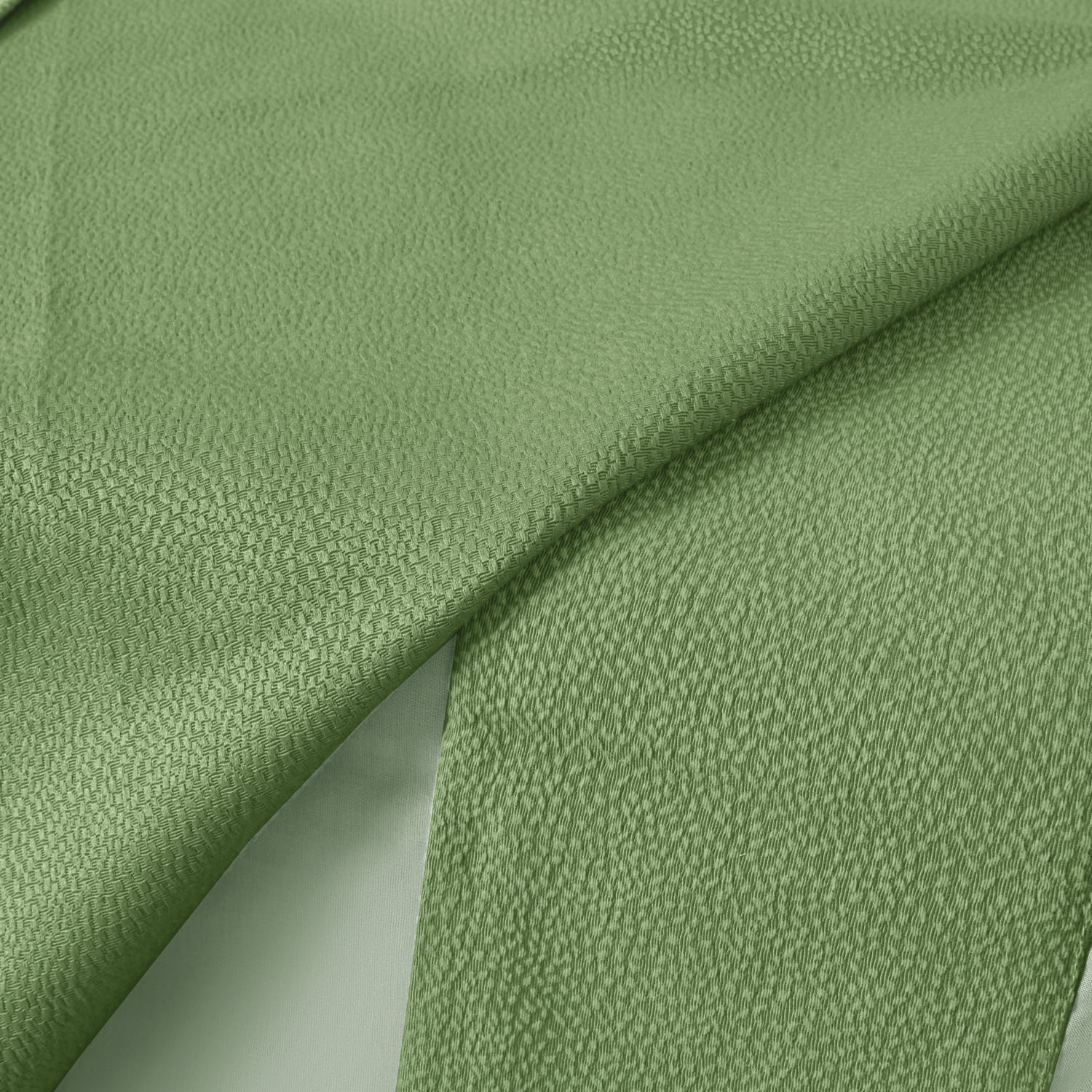 Double Bed Sheet Set with Jacquard Frill Keppler Light Green