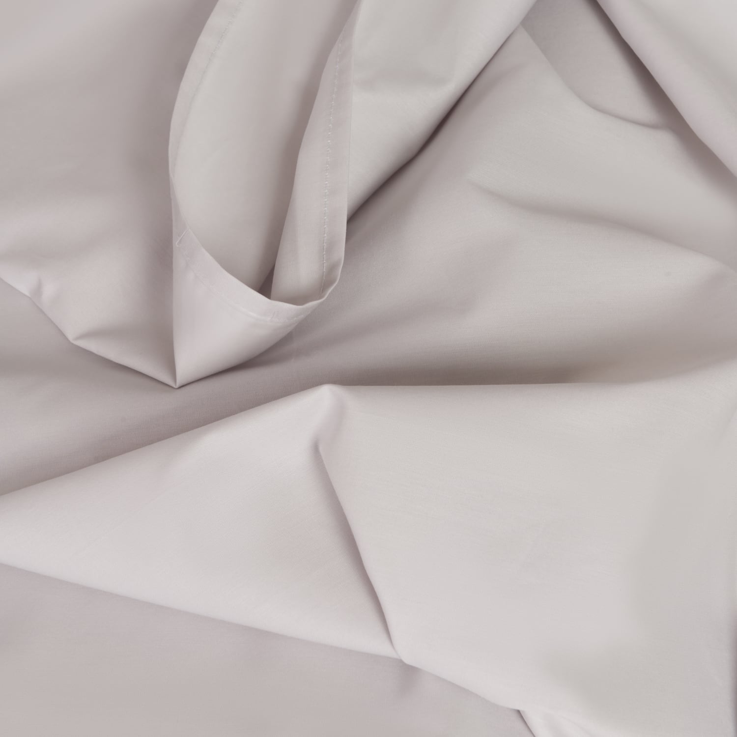 Draps en percale 100% coton gris