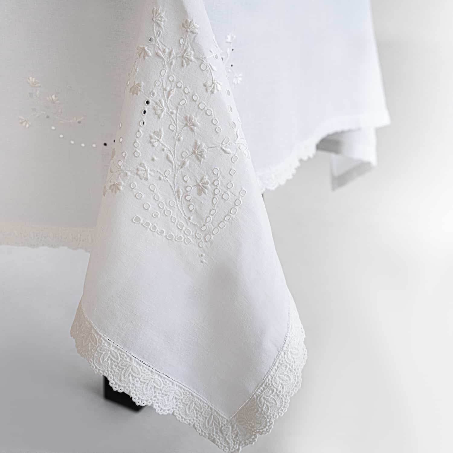 Estella Embroidered Tablecloth