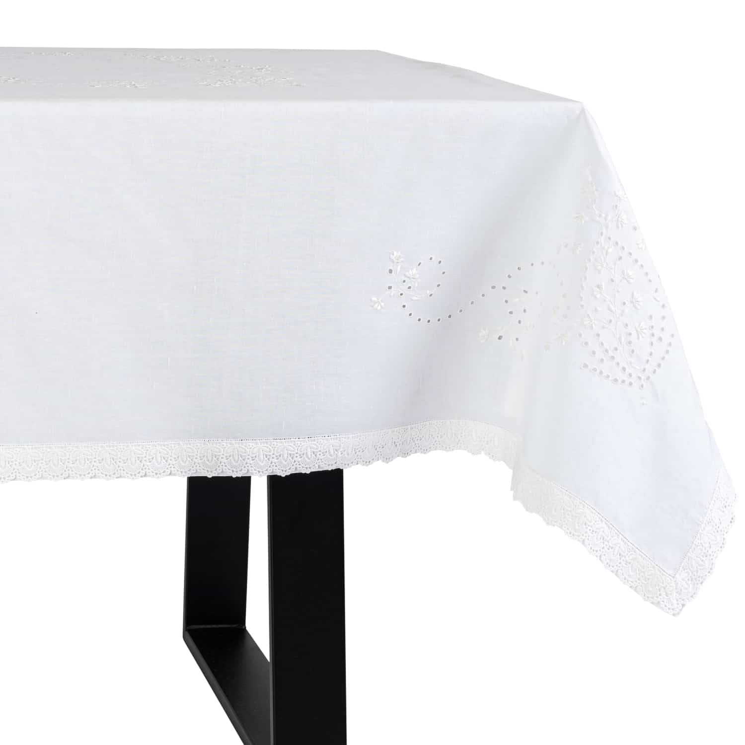 Estella Embroidered Tablecloth