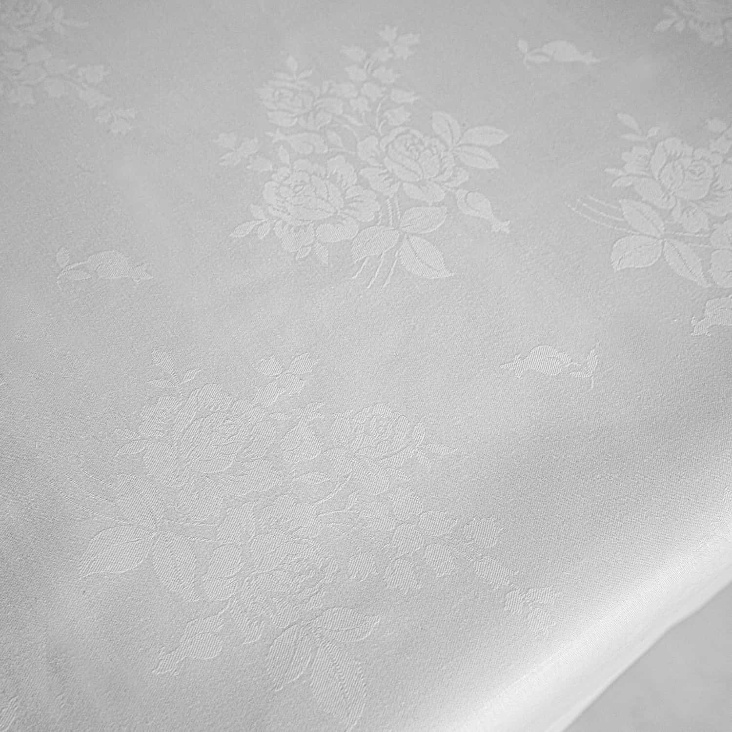 Flanders Gigliuccio White Embroidered Tablecloth