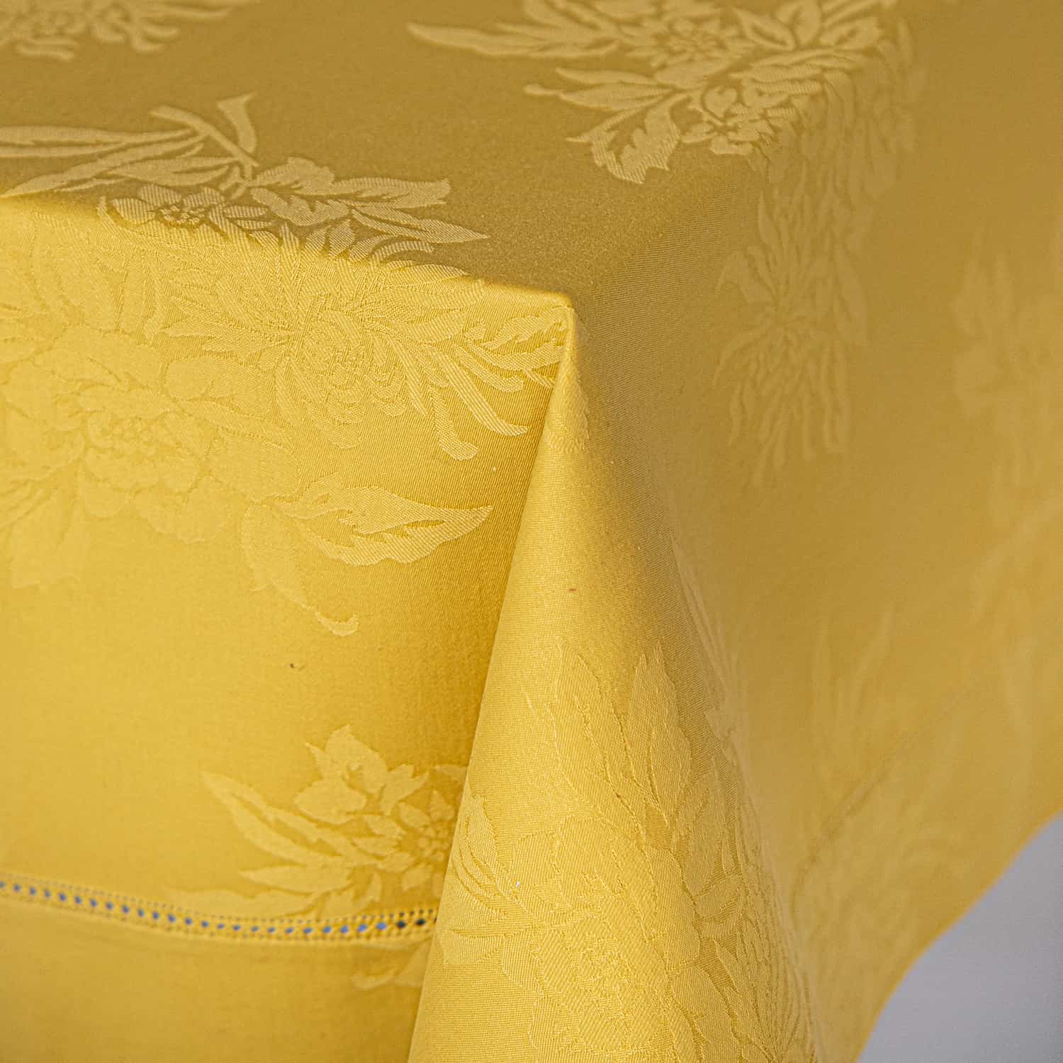 Tablecloth + 6 napkins in pure Cotton Made in Italy variant Flanders