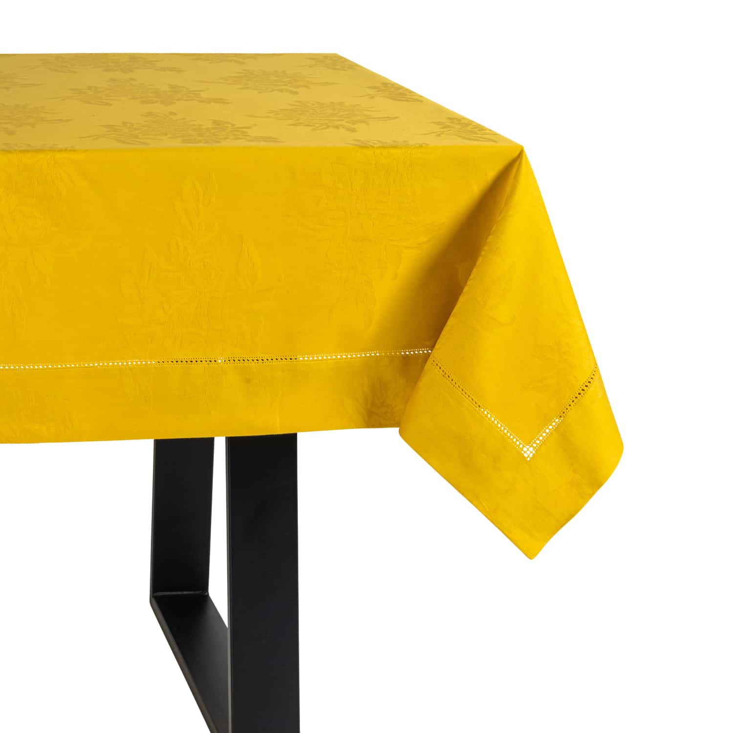 Tablecloth + 6 napkins in pure Cotton Made in Italy variant Flanders