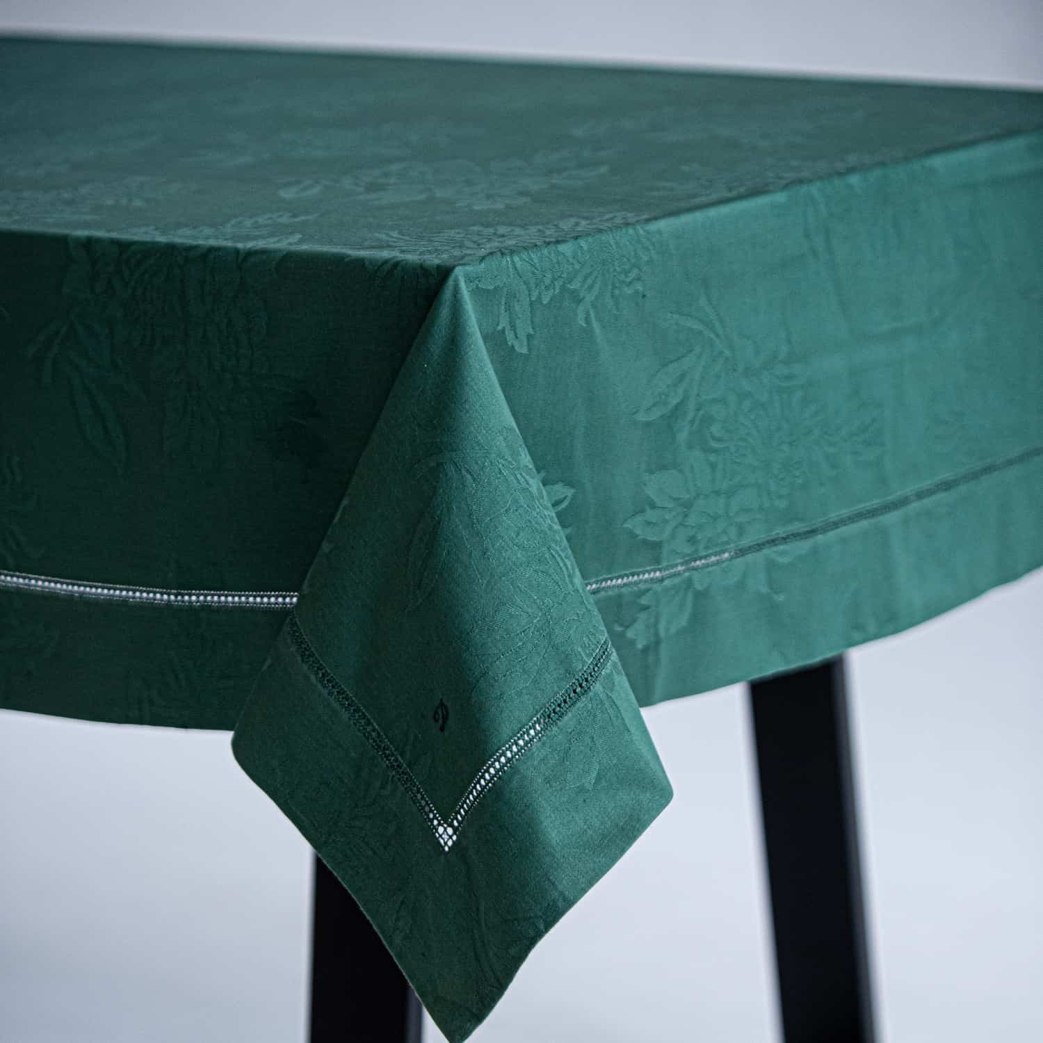 Tablecloth + 6 napkins in pure Cotton Made in Italy variant Flanders