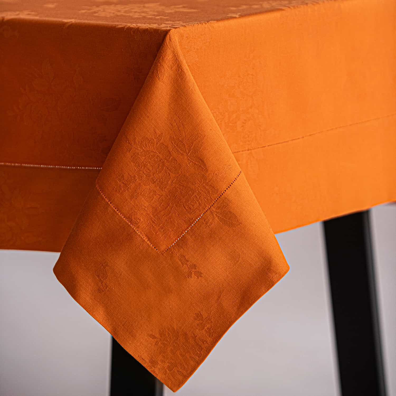 Tablecloth + 6 napkins in pure Cotton Made in Italy variant Flanders