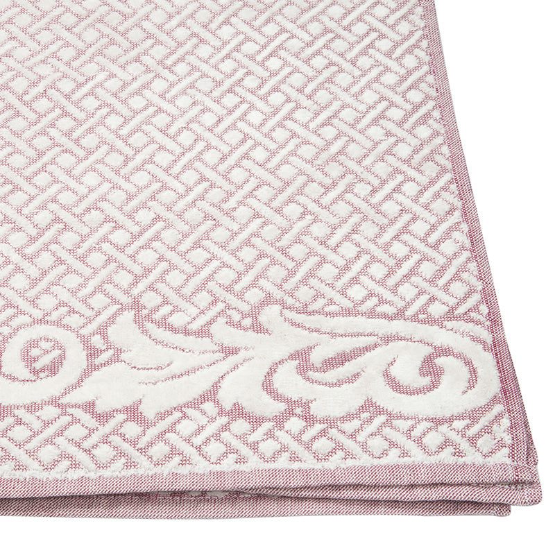 Cordoba terry towel jacquard 450 gr Bordeaux