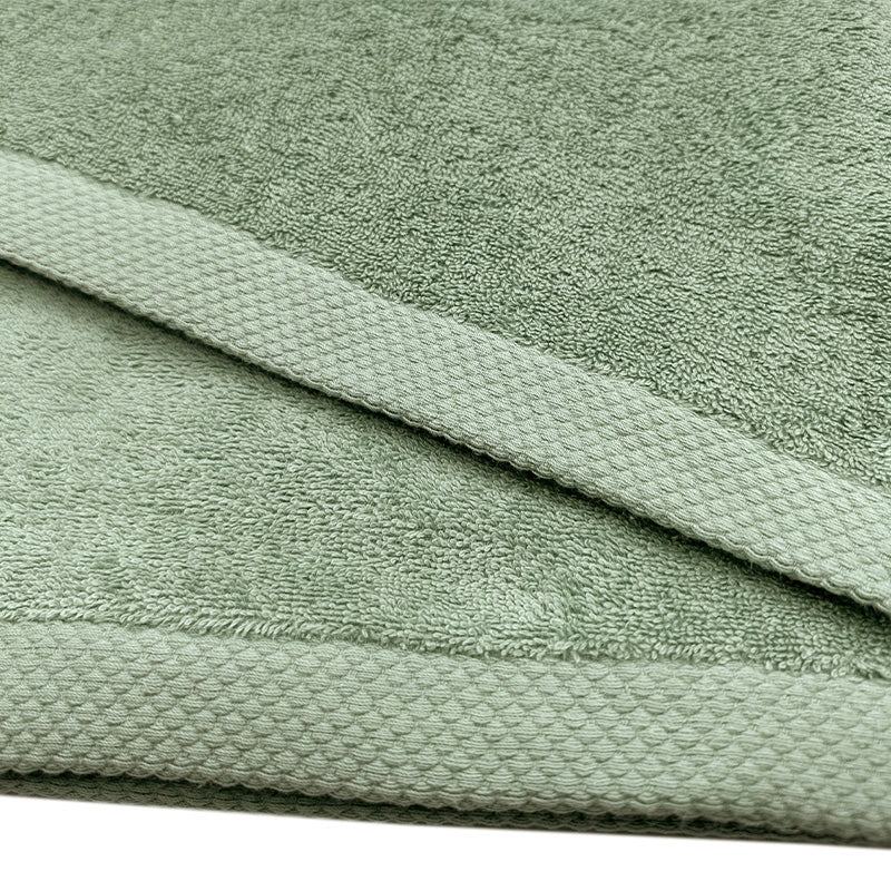 Terry shower towel 550 gr Sage Green